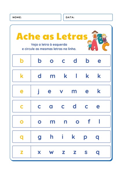 Ache as Letras v.3