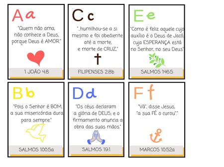 Alfabeto em Versículos