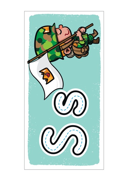 Alfabeto Ilustrado - Letra S