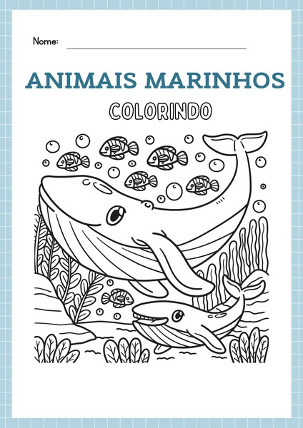 Animal Marinho - Colorindo v.4