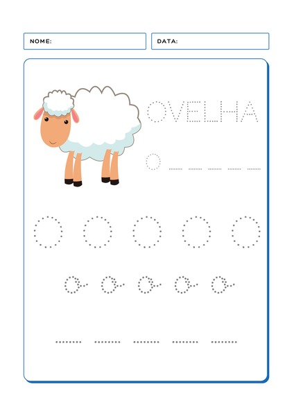 Aprendendo o Alfabeto - Letra O