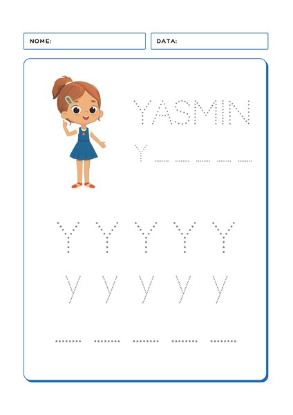 Aprendendo o Alfabeto - Letra Y