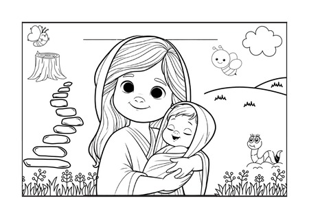 Bible Goods - A Mamãe e o Bebê