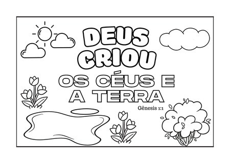 Bible Goods - Deus Criou os Céus e a Terra