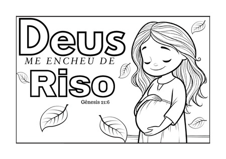 Bible Goods - Deus me Encheu de Riso