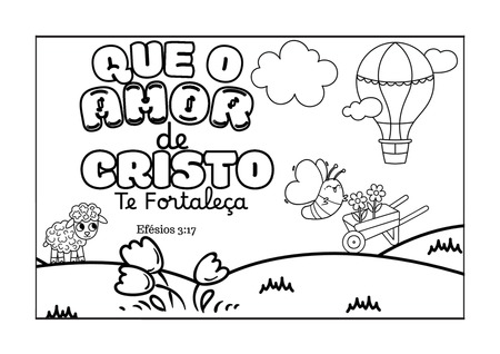 Bible Goods - Que o Amor de Cristo te Fortaleça