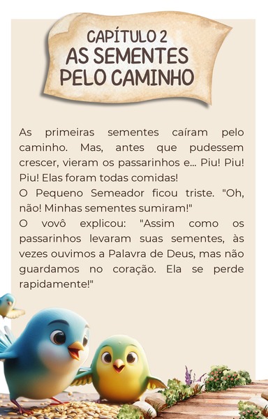 Capítulo 2 - As Sementes Pelo Caminho