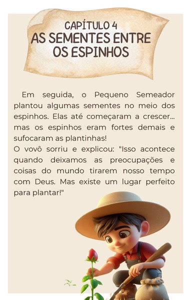 Capítulo 4 - As Sementes Entre os Espinhos
