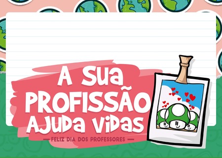 Cartão - A Sua Profissão Ajuda Vidas