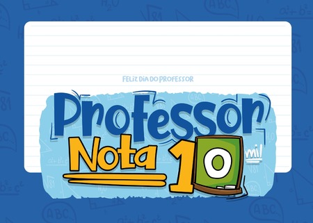 Cartão - Professor Nota 10 Mil