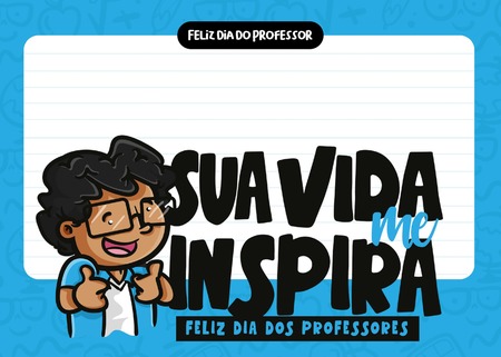 Cartão - Sua Vida me Inspira