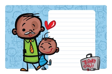 Cartão - Te Amo, Papai! v.5