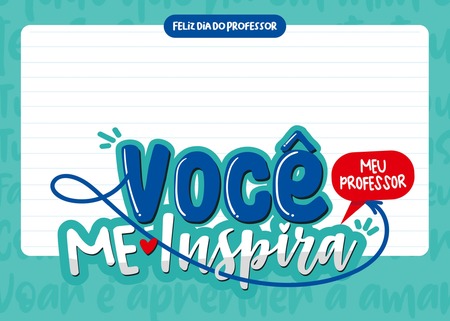 Cartão - Você me Inspira