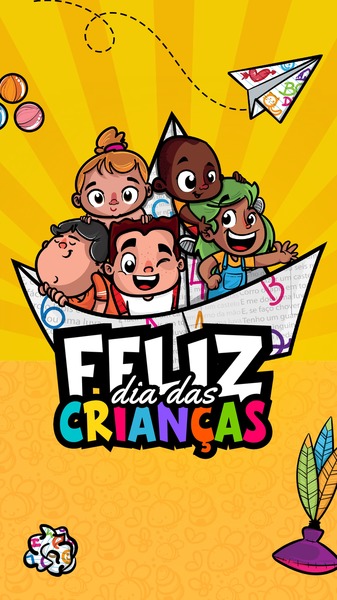 Cartaz - Feliz Dia das Crianças v.2