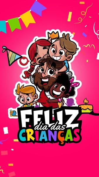 Cartaz - Feliz Dia das Crianças