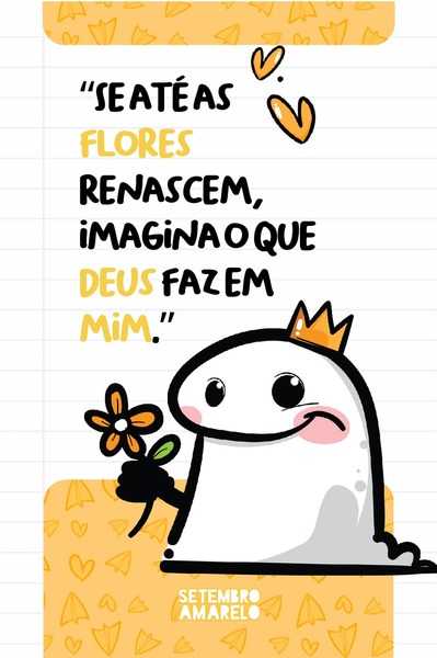 Cartaz - Imagina o que Deus faz em Mim