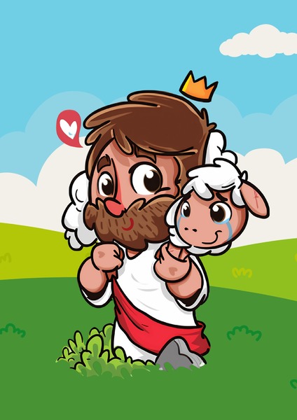Cartaz - Jesus, o Bom Pastor