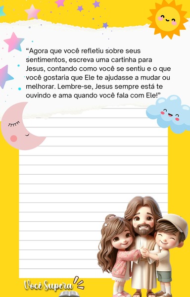 Cartinha para Jesus - Você Supera