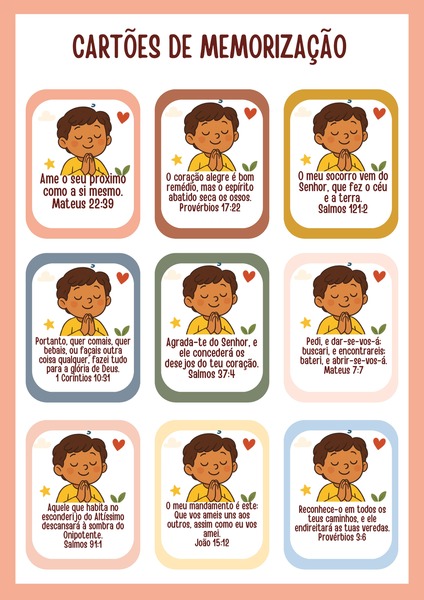 Cartões de Memorização
