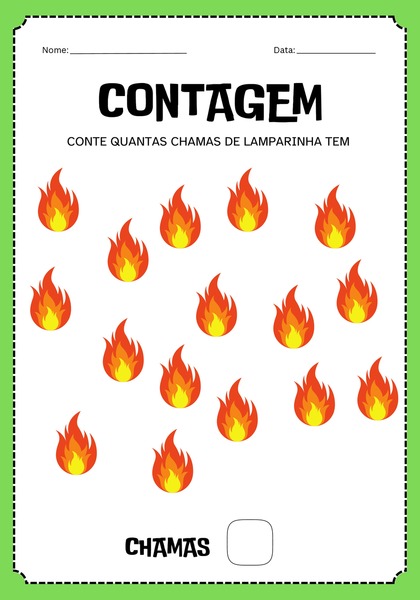 Contagem - Chamas de Lamparina