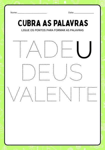 Cubra as Palavras - Tadeu