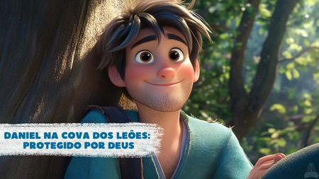 Daniel na Cova dos Leões - Protegido por Deus