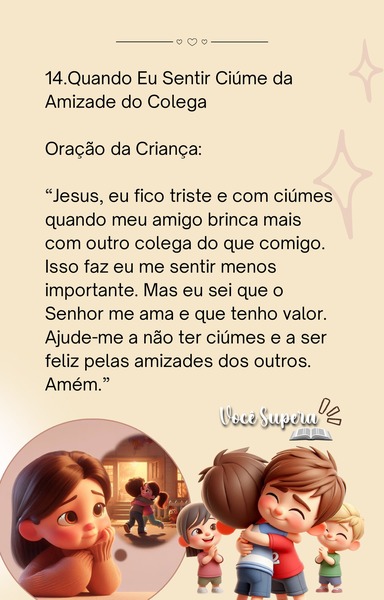 Desafio 14 - Quando Eu Sentir Ciúme da Amizade do Colega