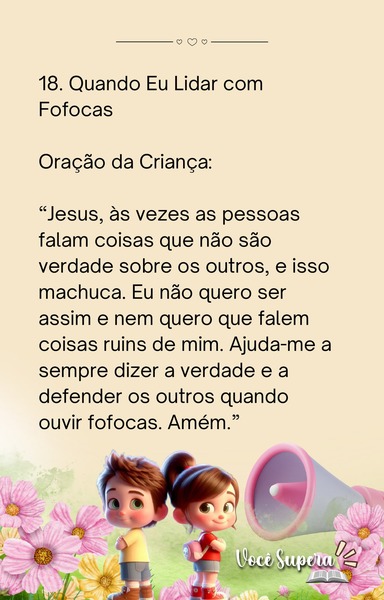 Desafio 18 - Quando Eu Lidar com Fofocas