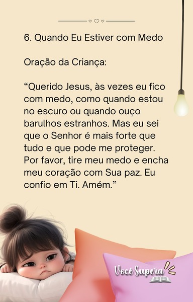 Desafio 6 - Quando Eu Estiver com Medo