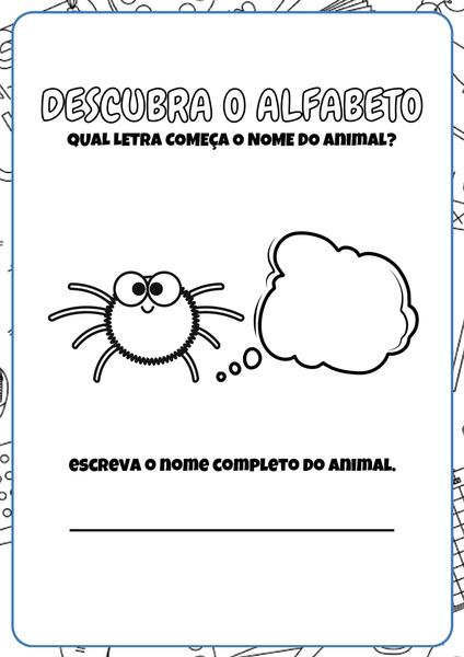 Descubra o Alfabeto - Letra A
