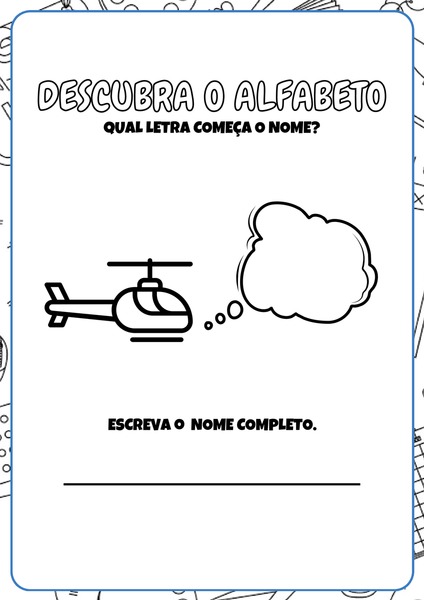 Descubra o Alfabeto - Letra H