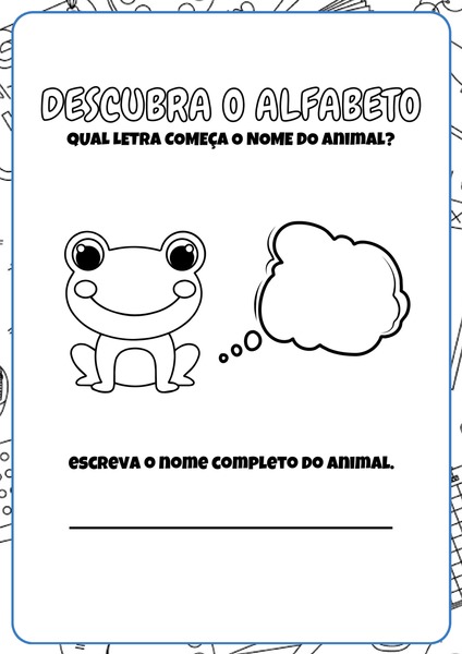 Descubra o Alfabeto - Letra S