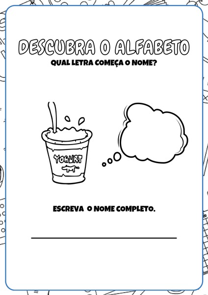 Descubra o Alfabeto - Letra Y