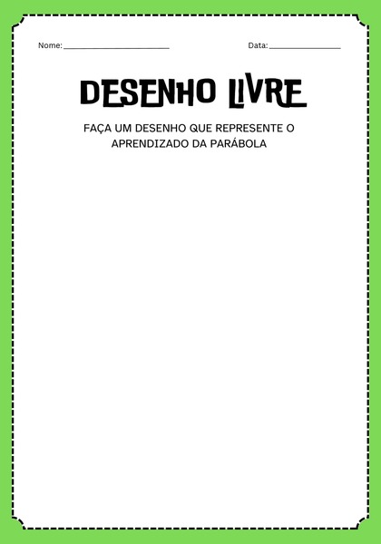 Desenho Livre - Parábola da Figueira Estéril