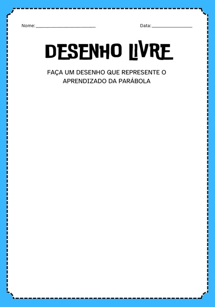 Desenho Livre - Parábola da Rede