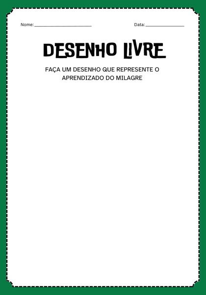 Desenho Livre - Parábola dos Talentos