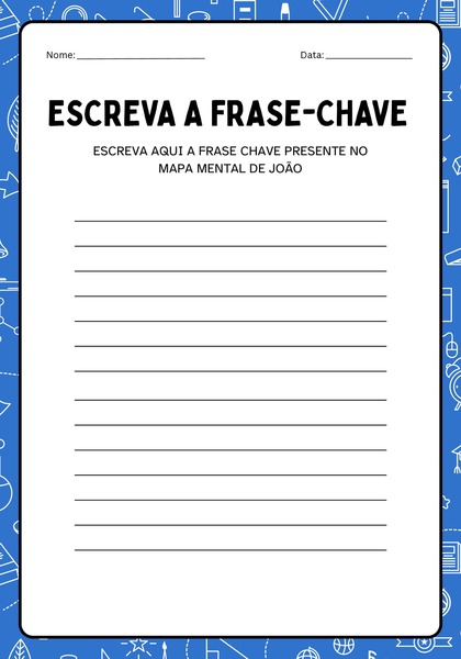 Escreva a Frase-chave - João