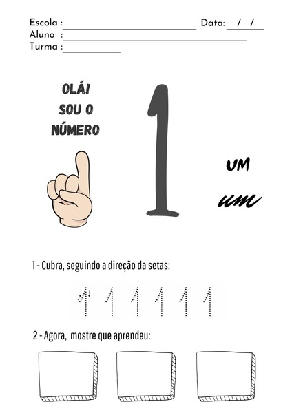 Escreva o Número - Completo
