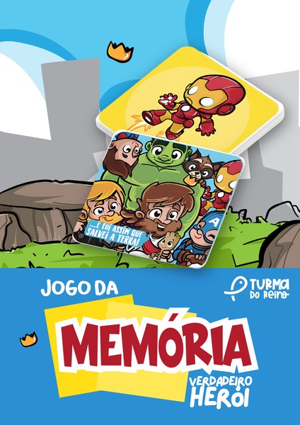 Jogo da Memória - Verdadeiro Herói