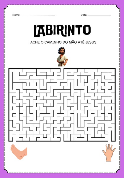 Labirinto - Leve a Mão até Jesus