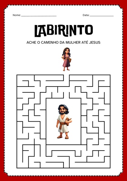 Labirinto - Leve a Mulher até Jesus