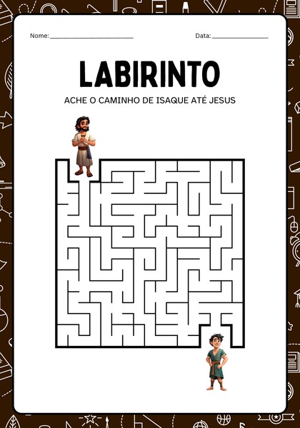 Labirinto - Leve Isaque até Jesus