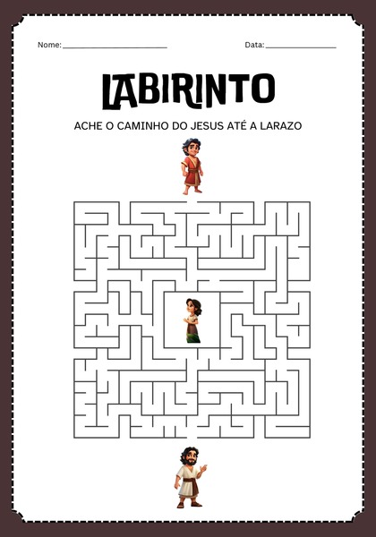 Labirinto - Leve Jesus até Lázaro