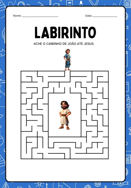 Labirinto - Leve João até Jesus