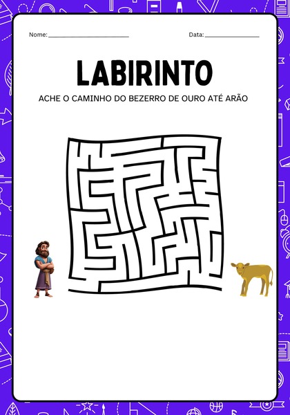 Labirinto - Leve o Bezerro de Ouro até Arão