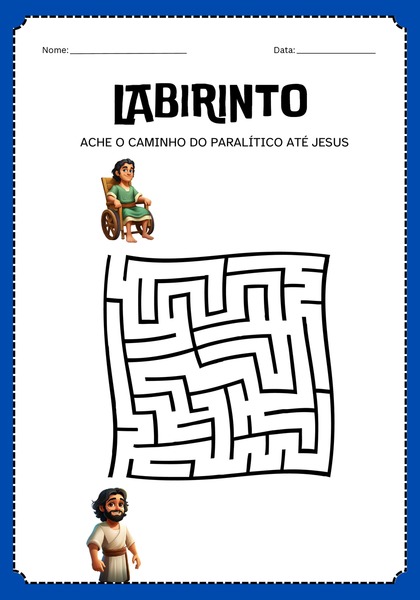 Labirinto - Leve o Paralítico até Jesus