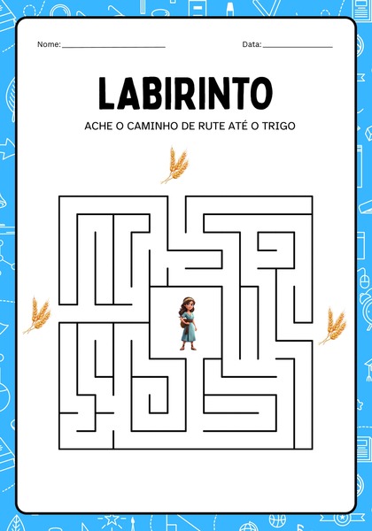 Labirinto - Leve Rute até o Trigo
