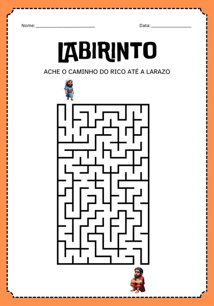 Labirinto - Parábola do Rico e Lázaro