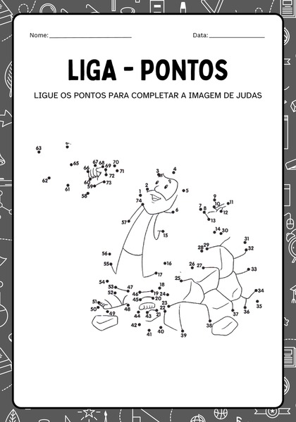 Ligue os Pontos - Judas