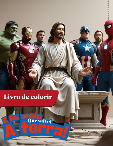 Livro de Colorir - E foi Assim que Salvei o Mundo
